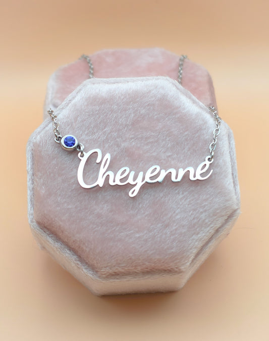 Birthstone Personalized Necklace