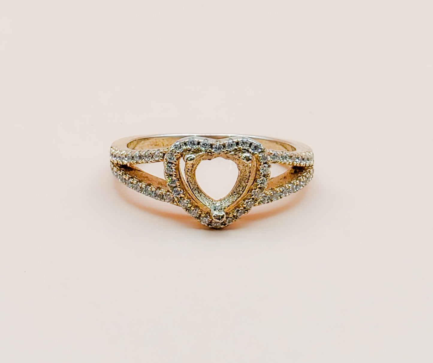 Heart Shape Ring Size 7