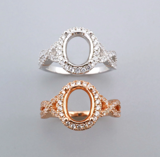 Olivia Breastmilk Ring or Memorial Ring Setting