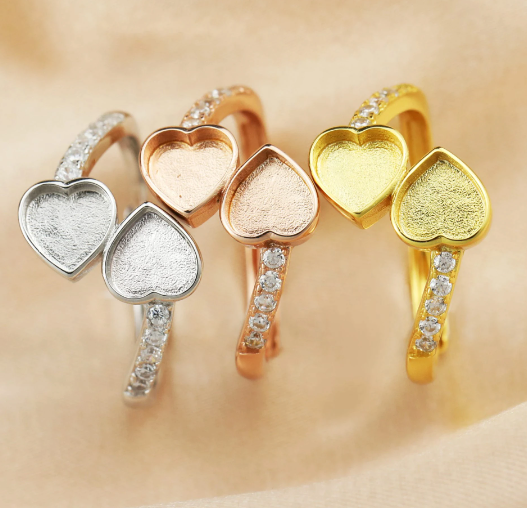 Everleigh Breastmilk Ring or Memorial Ring Setting