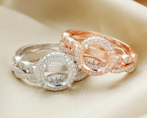 Arianna Stacker Breastmilk Ring or Memorial Ring Setting