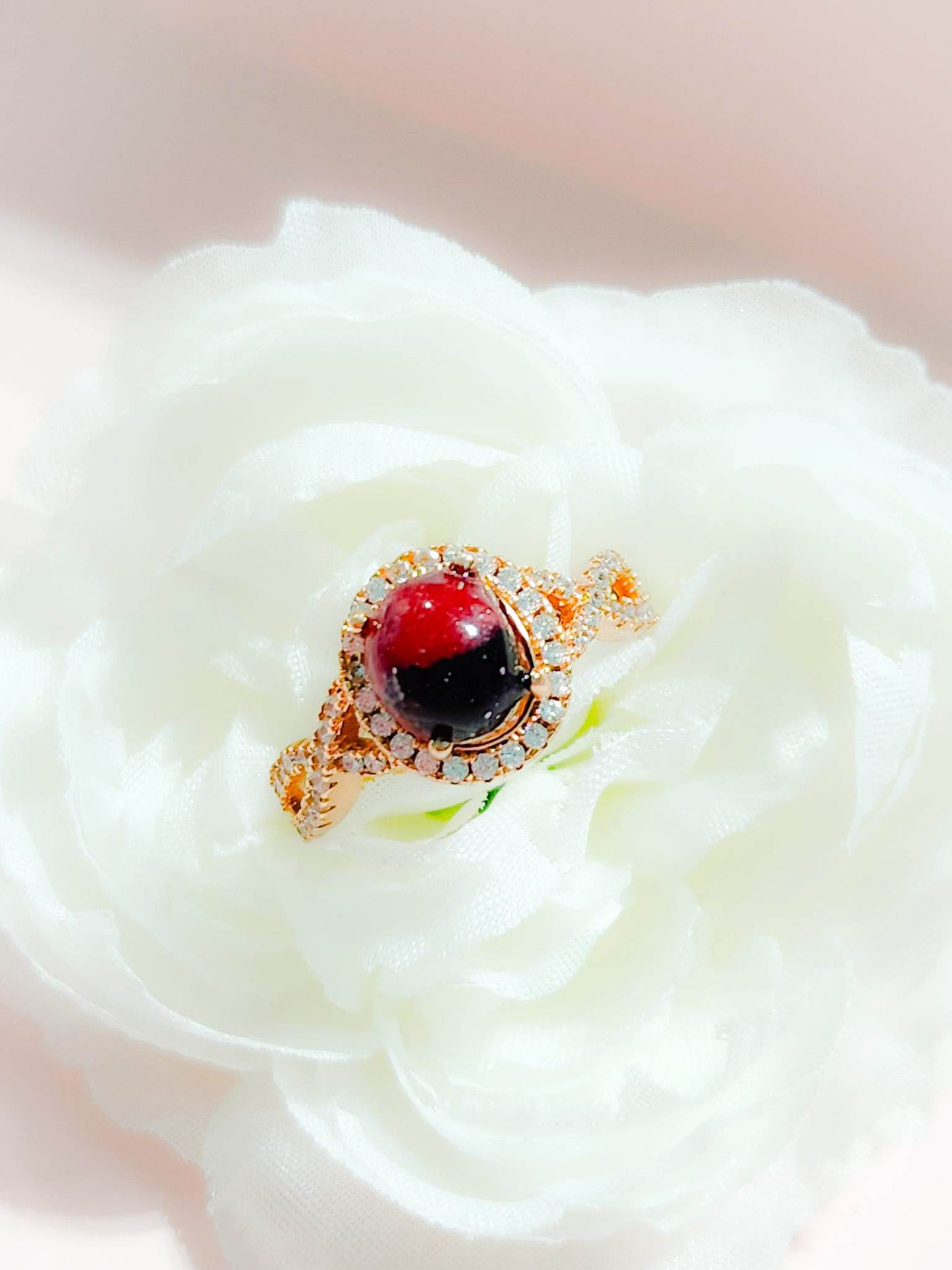 Olivia Fabric Memorial Ring