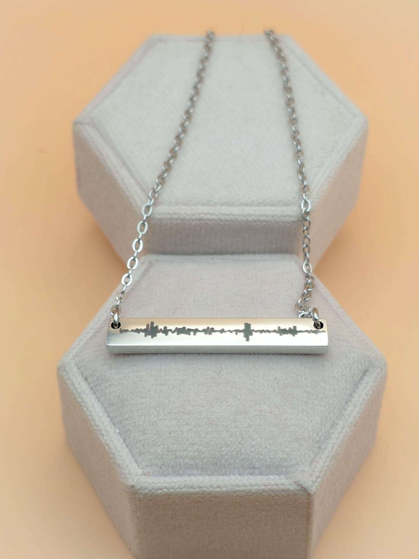 Engraved Bar Necklace