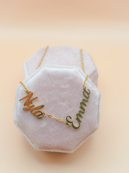 Personalized Necklace With Multiple Names