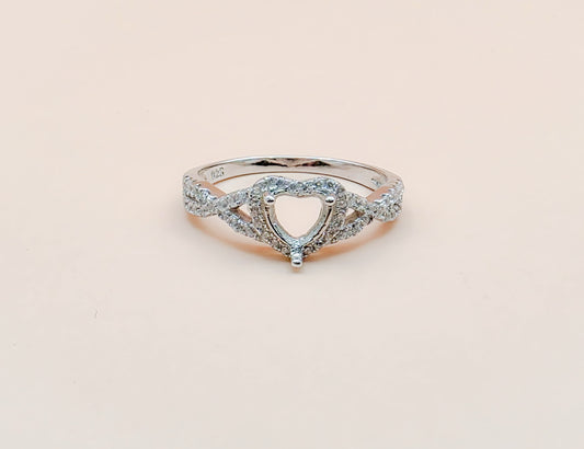 Heart Shape Ring Size 5.5
