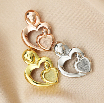 Paisley Breastmilk Necklace or Memorial Necklace Setting