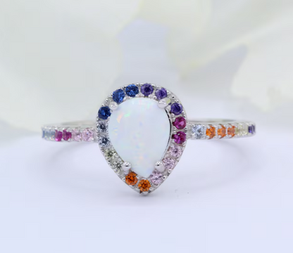 Juliet Rainbow Ring