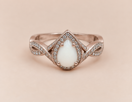Pear Ring Size 13