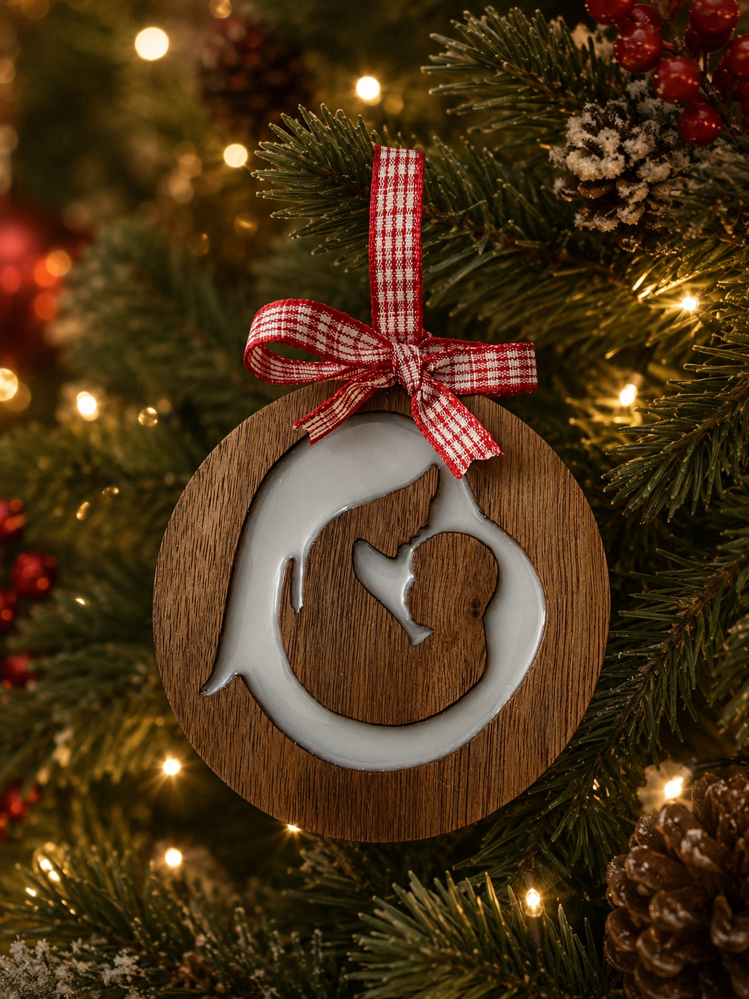 Wooden Christmas Ornament