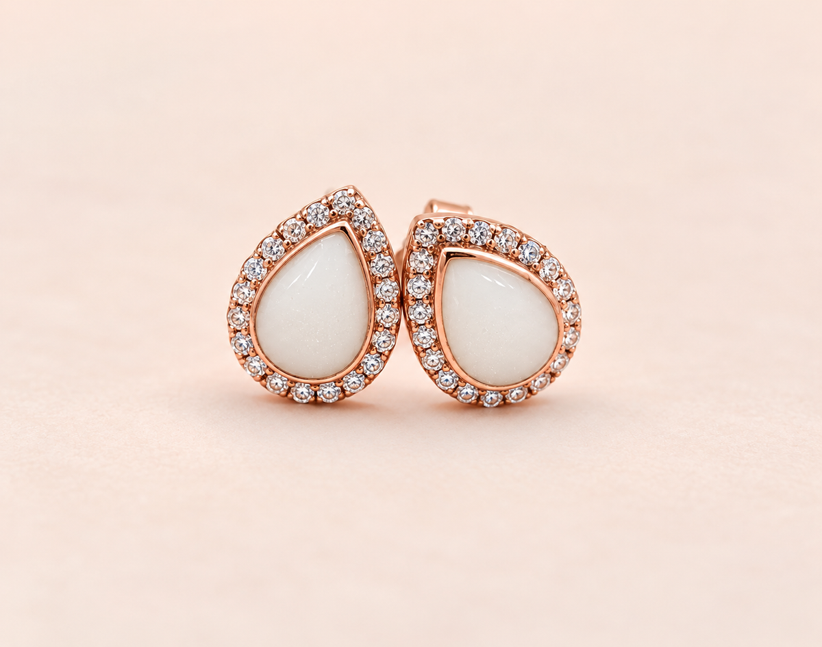 14K Rose Gold Juliet Earrings