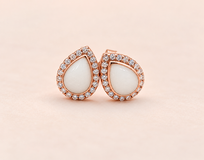 14K Rose Gold Juliet Earrings
