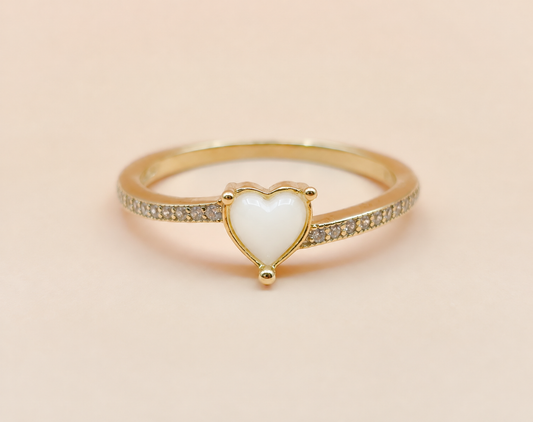 Small Heart Ring Size 8