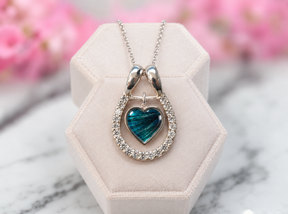 Love of Horses Necklace Silver