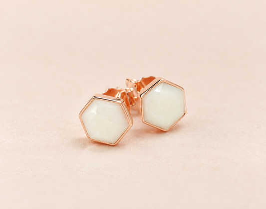 Bella Earrings Rose Gold