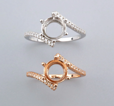 Marilyn Breastmilk Ring or Memorial Ring Setting