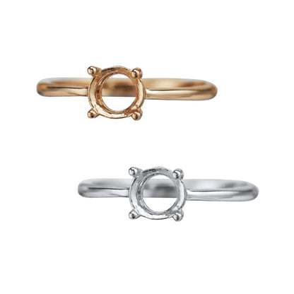 Tessa Breastmilk Ring or Memorial Ring Setting 