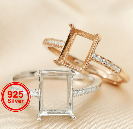 Natalie Breastmilk Ring or Memorial Ring Setting 